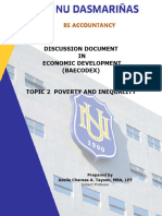 Topic 2. Poverty and Inequality