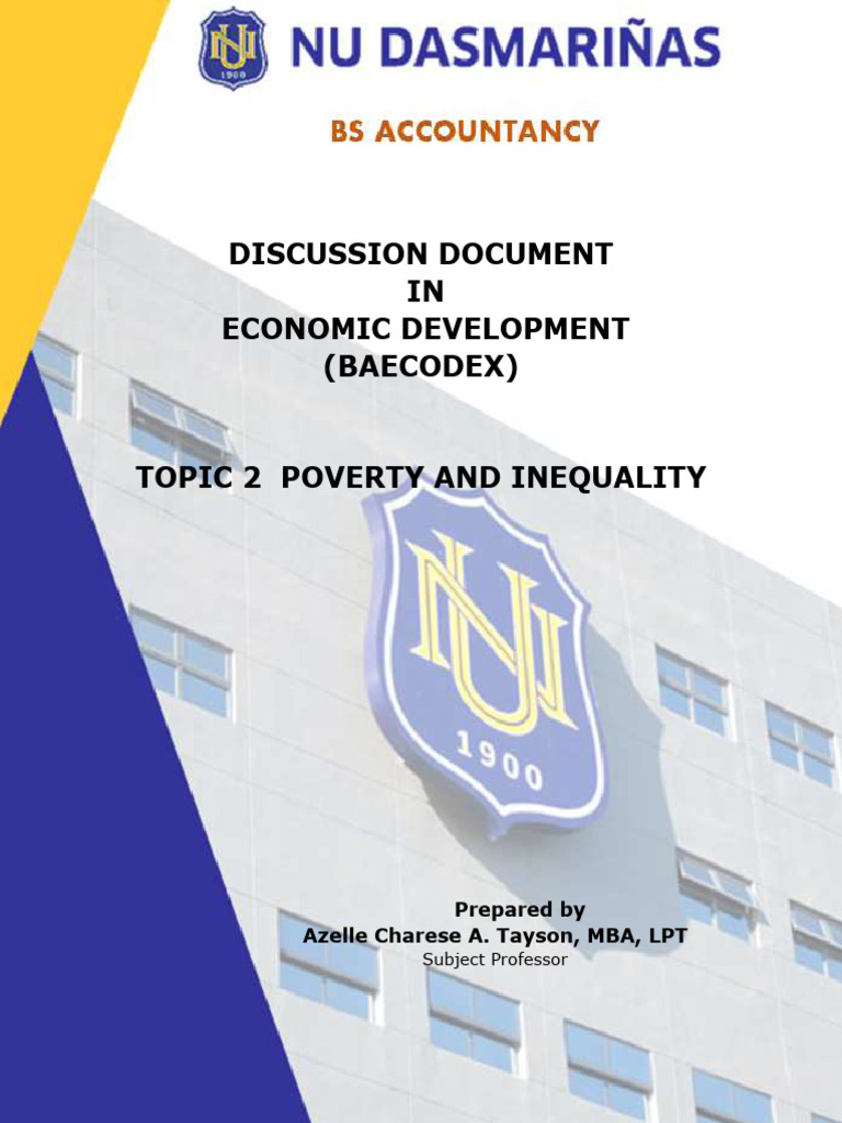 Poverty and Inequality Analysis | PDF | Cost Of Living | Poverty