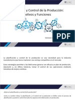 Planificacion y Control de La Producción