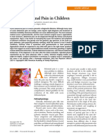 Acute Abdominal Pain in Children