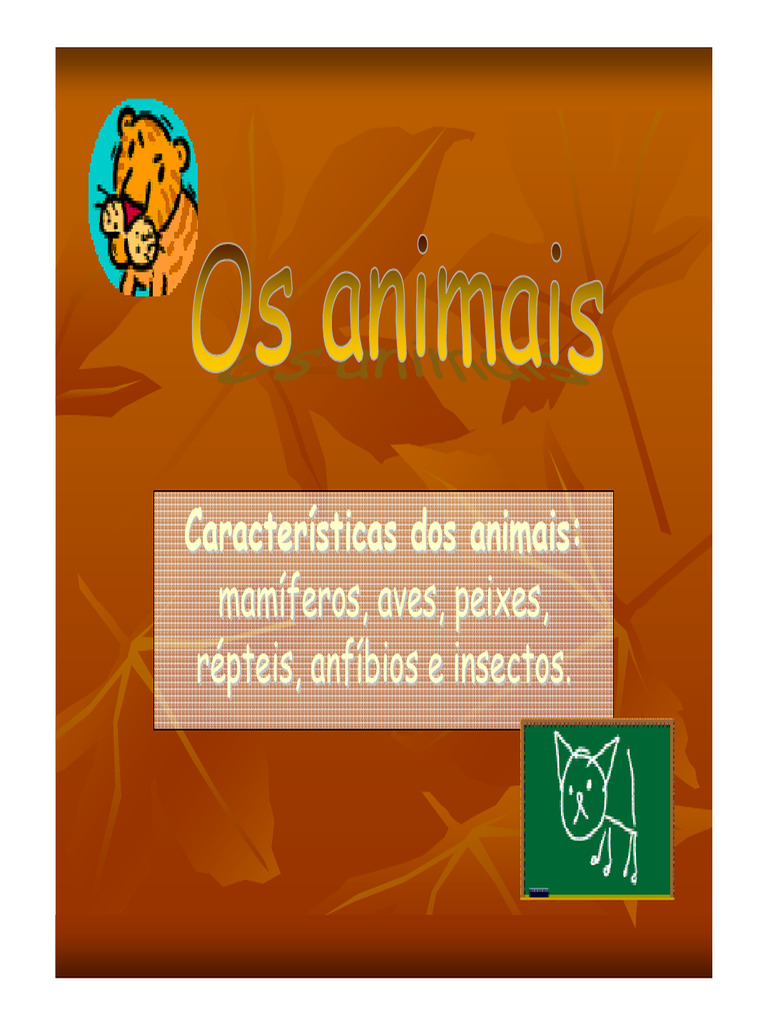 Características dos Animais Vertebrados | PDF | Vertebrados | Peixes