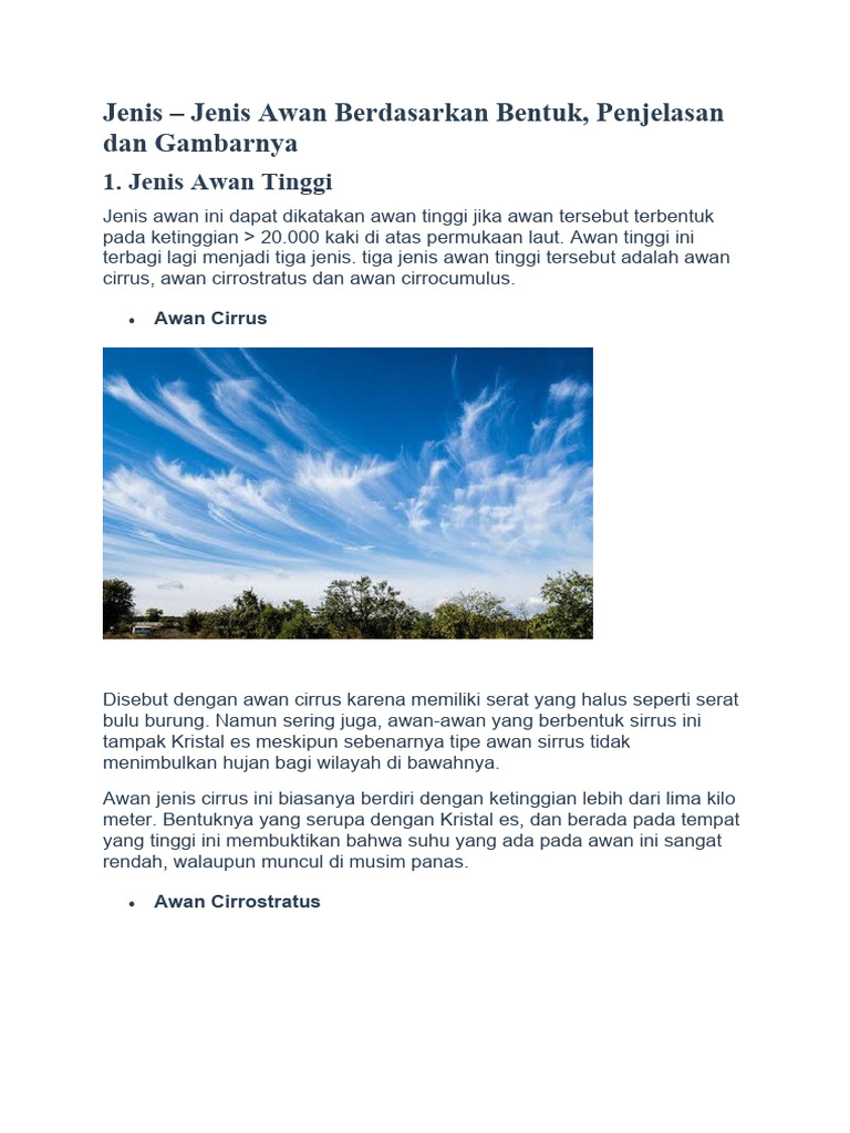 Klasifikasi Awan Pdf