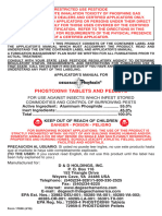 Phostoxin Tablet Pellet Manual