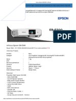Infocus Epson EB-E500 - SIPLah