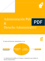 Clase 2-A, Administración Pública y Derecho Administrativo