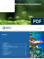 Finance For Biodiversity Foundation Annual Report 2020 - 2021