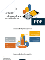 Isometric Budget Infographics