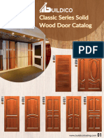 ClassicSolid Wood Door