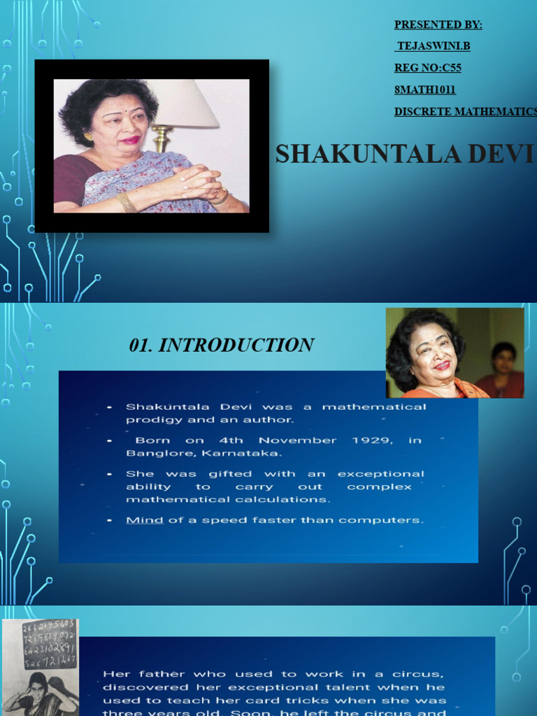 Shakuntala Devi: Human Computer Insights | PDF