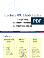 Lecture 09 Hash Index - Without Answers