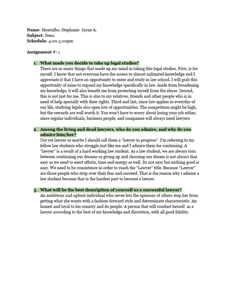 Assignment1 Sem1 | PDF