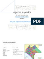 PRESENTACION - Algebra Superior