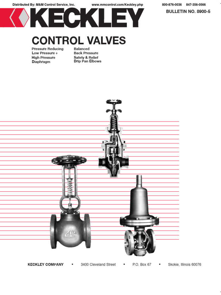 Keckley - Control Valves mm2 | PDF | Valve | Piston