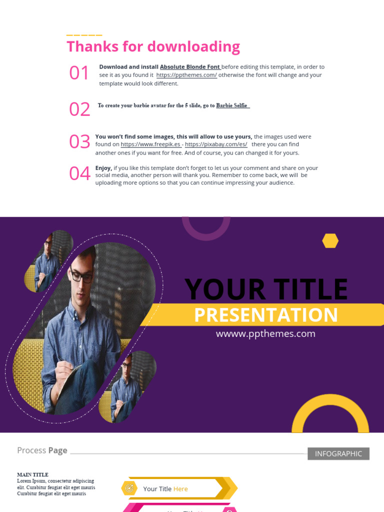 Animated Powerpoint Infographics With Morph Trfansition Pdf