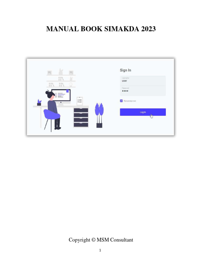Manual Book Simakda 2023 SKPD | PDF
