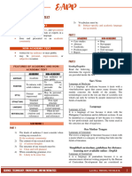 English For Academic Purposes Program NOTES