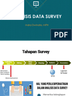 Analisis Data Survey