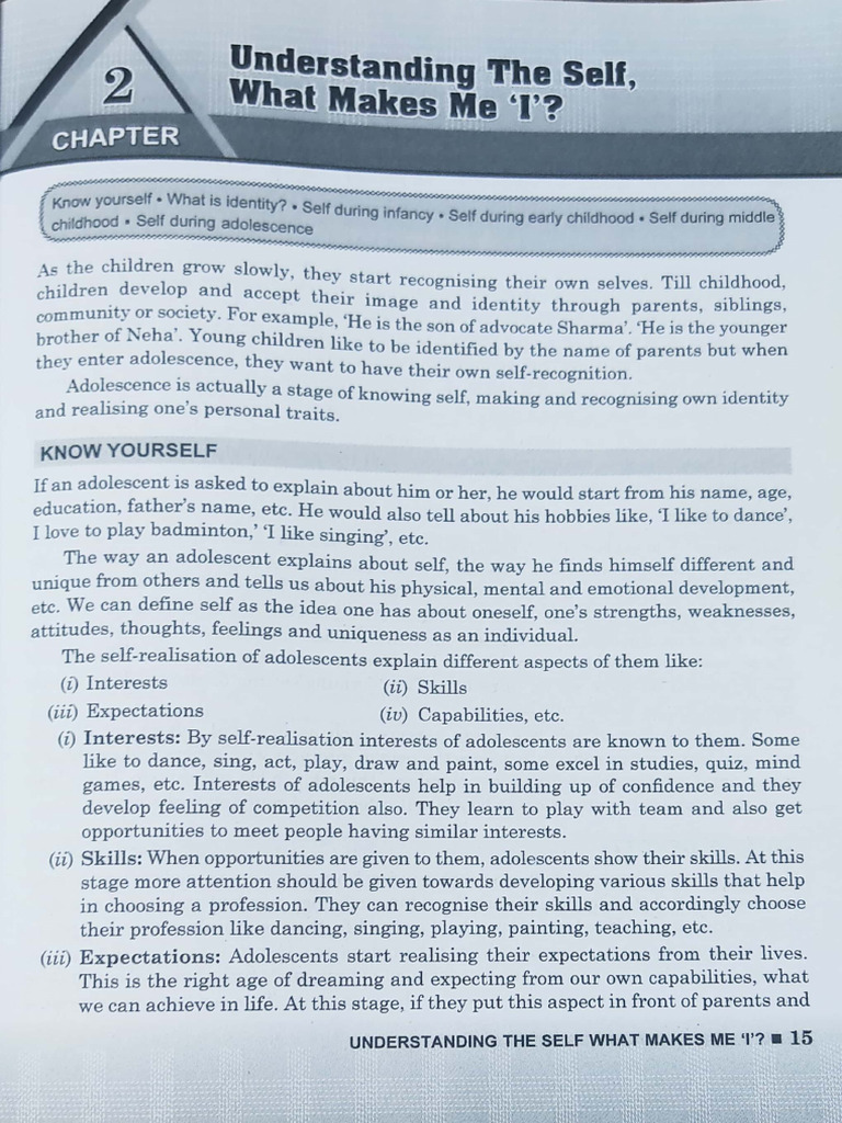 Chapter 2 Home Science | PDF