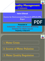 Water Quality Management in Indonesia