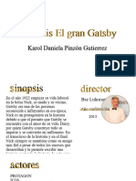 Análisis El Gran Gatsby