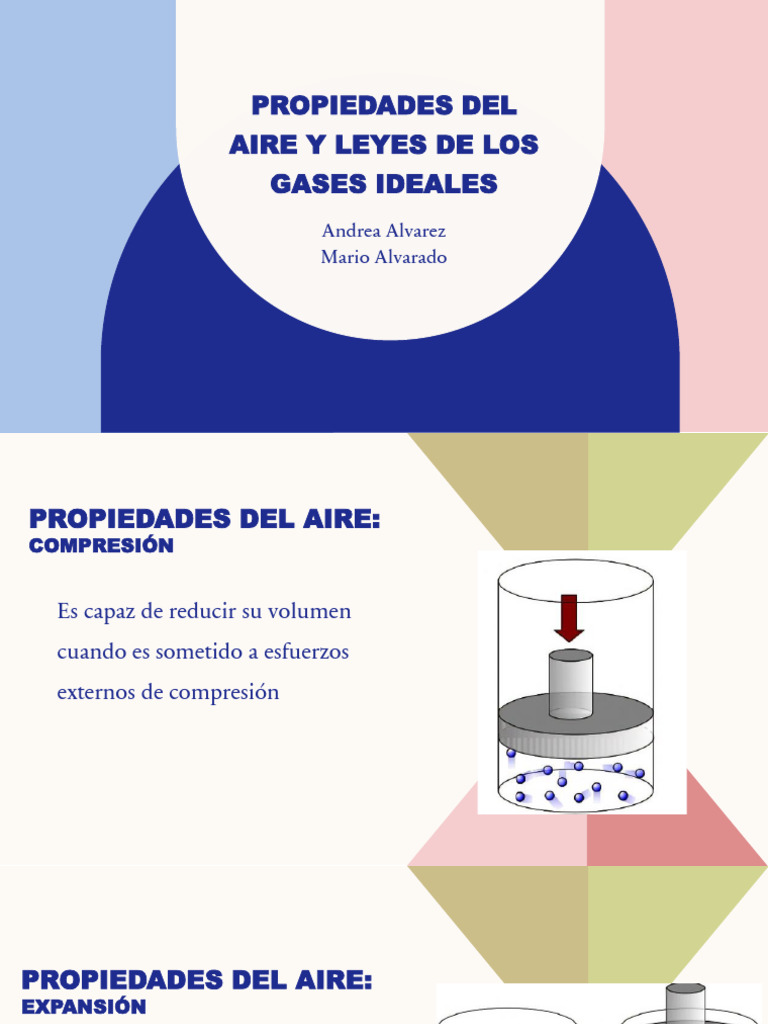 Propiedades Del Aire y Leyes de Los Gases | PDF | Gases | Presión