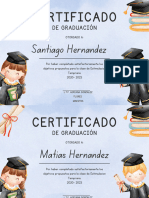 Certificado Graduación ESTIMULACION