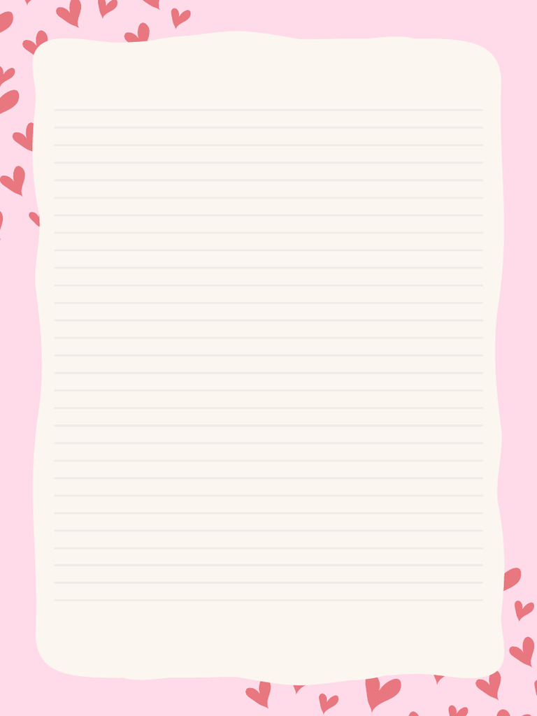 Letter Template PDF