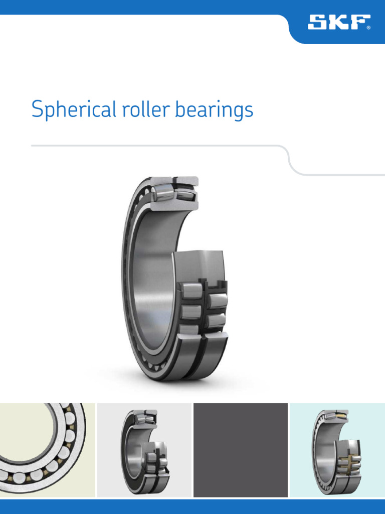 SKF Spherical Roller Bearing PDF Bearing (Mechanical) Physical