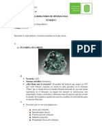 Laboratorio de Mineralogia Numero 4