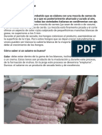 Elaboración Salame Resúmen