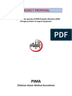 Project Proposal For PIMA Hospital Mansehra Prof Iqbal Khan