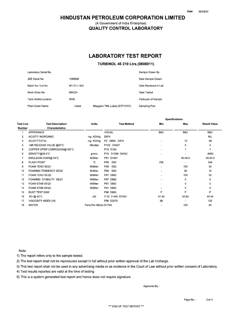 TURBINOL 46 (1) | PDF