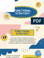 Functional Strategy