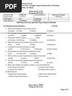 BS 3 Urdu KFUEIT 3 Midterm 2021