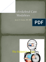 Musculoskeletal Care Modalities