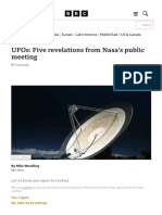 NASA UFO Hearing