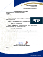 Circular No. 31 - Inicio de Clases