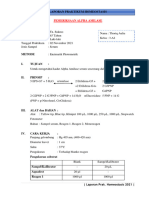 Thoriq Aulia - Laporan Praktikum Homeostasis