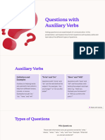 Questions With Auxiliary Verbs