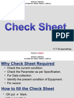 Check Sheet Instruction