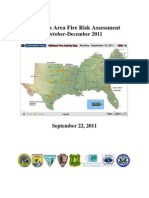 Southern Area Wildfire Risk - Fall 2011