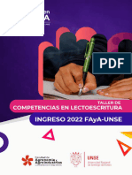 Competencias en Lectoescritura.