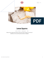 Lemon Squares Recipe - Dr. Oetker