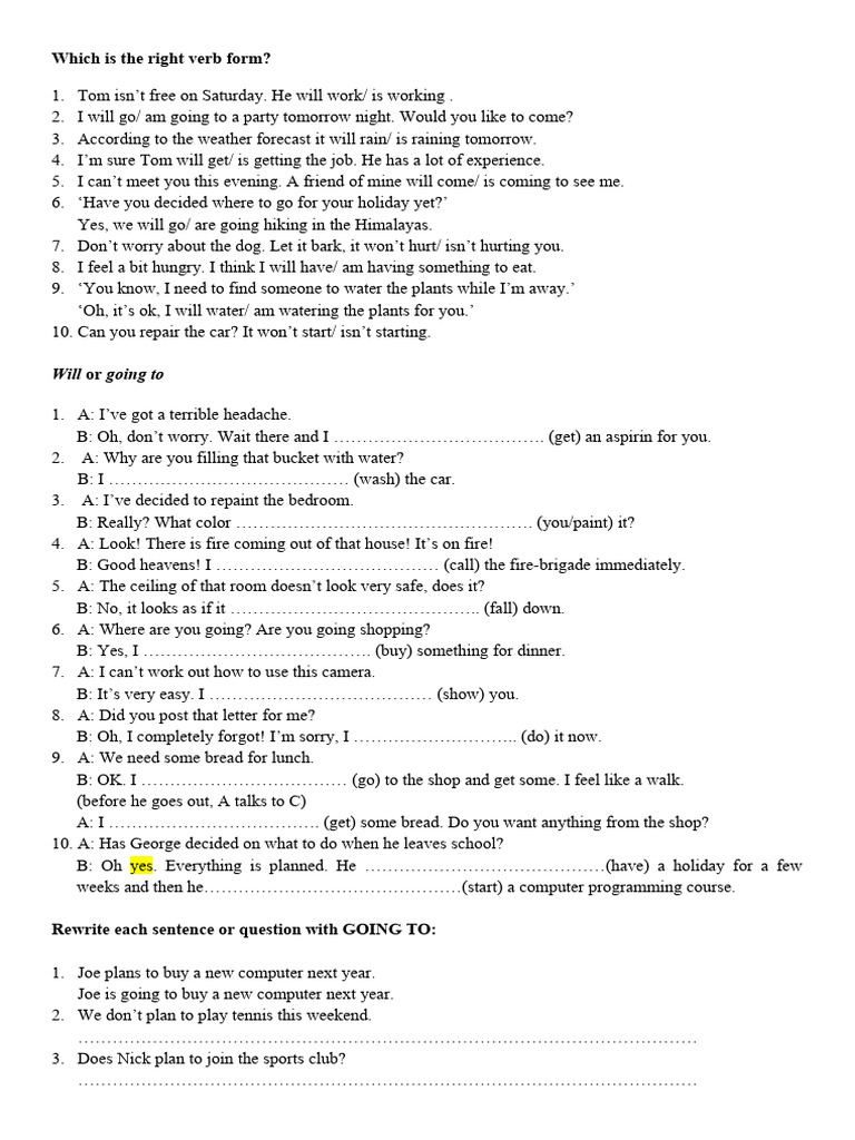 Future Forms Unit 2 Pdf