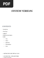 System Verilog Classes