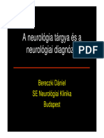 A Neurologia Tárgya És A Neurológiai Diagnózis