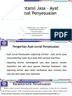 Akuntansi Jasa - Ayat Jurnal Penyesuaian