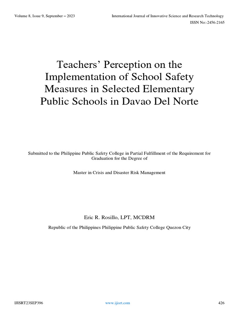teachers-perception-on-the-implementation-of-school-safety-measures-in