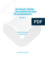 Dasar-Dasar Teknik Jaringan Komputer Dan Telekomunikasi Kelas X