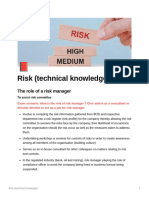 Risk (Technical Knowledge)